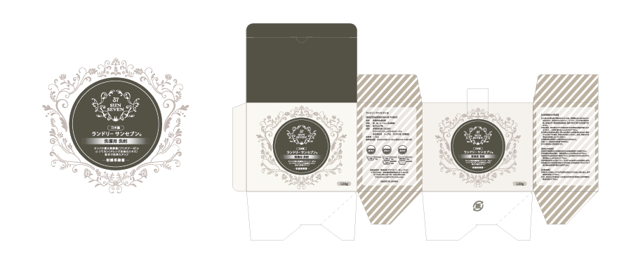 グラフィックデザイナーわかばによるサンセブンシリーズのグラフィック